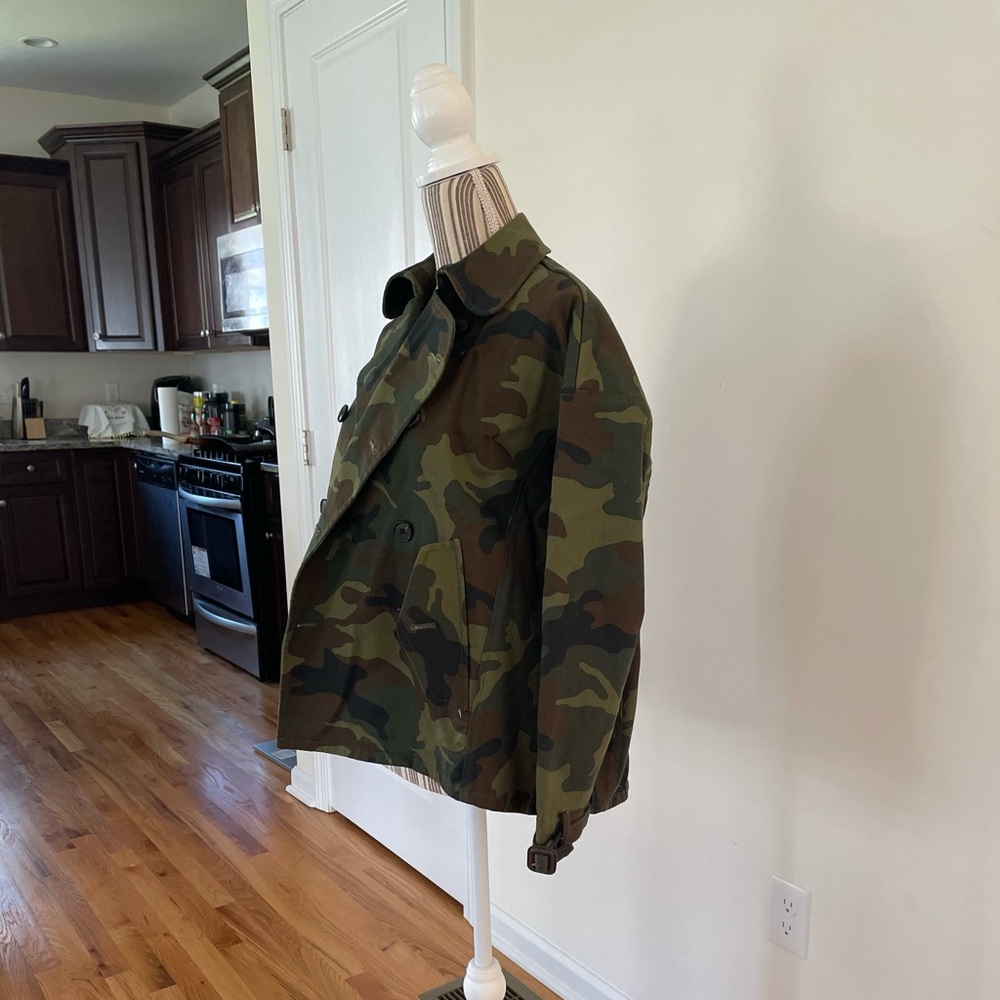 NWOT Lini Green Dana Camo Military Jacket S